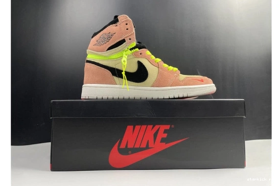 Air Jordan Switch CW6576-800 Peach CW6576-800 1 High 0312